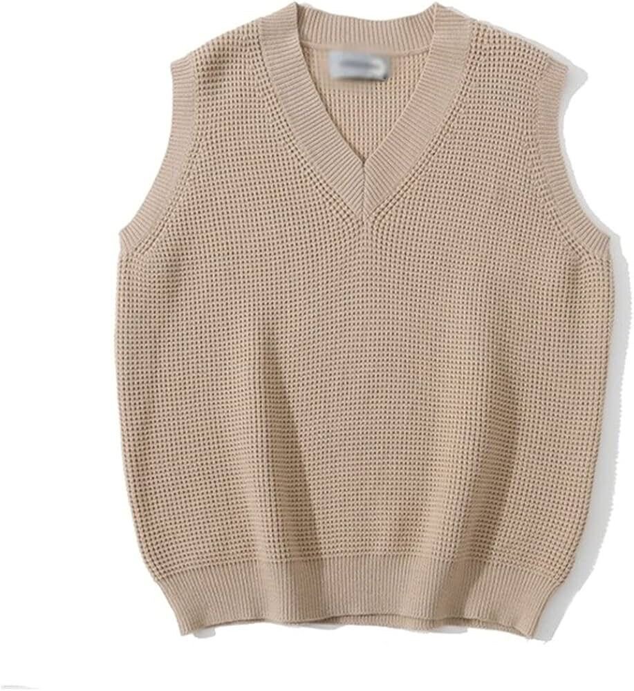 Pull sans manches en maille