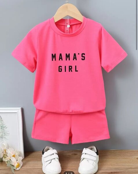 Ensemble T-shirt et Short Fille