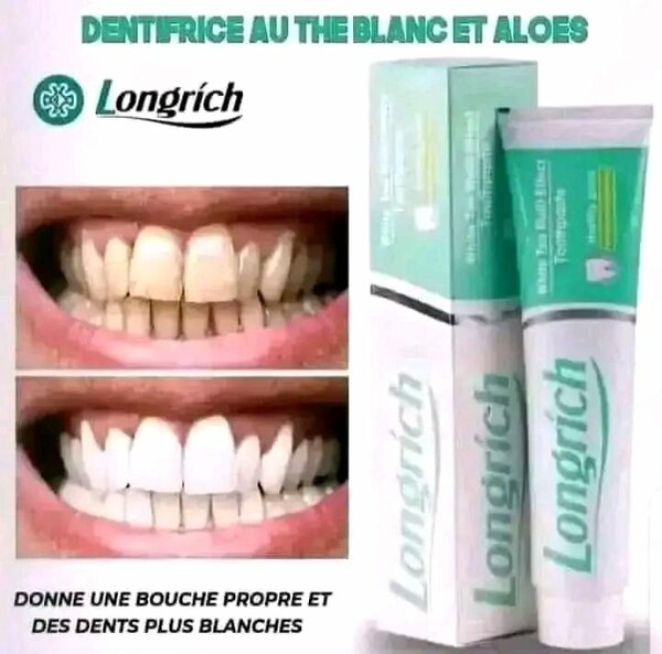Dentifrice Longrich Blanchissant