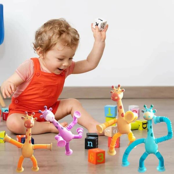04 Jouets Animaux Flexibles