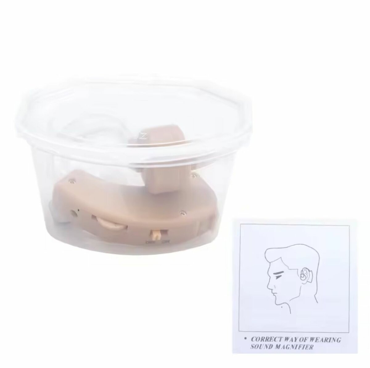 Super Mini aide auditive amplificateur de son d'oreille