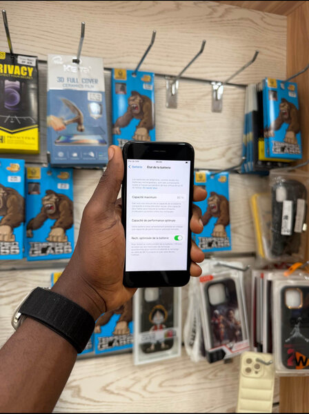 Smartphone élégant noir