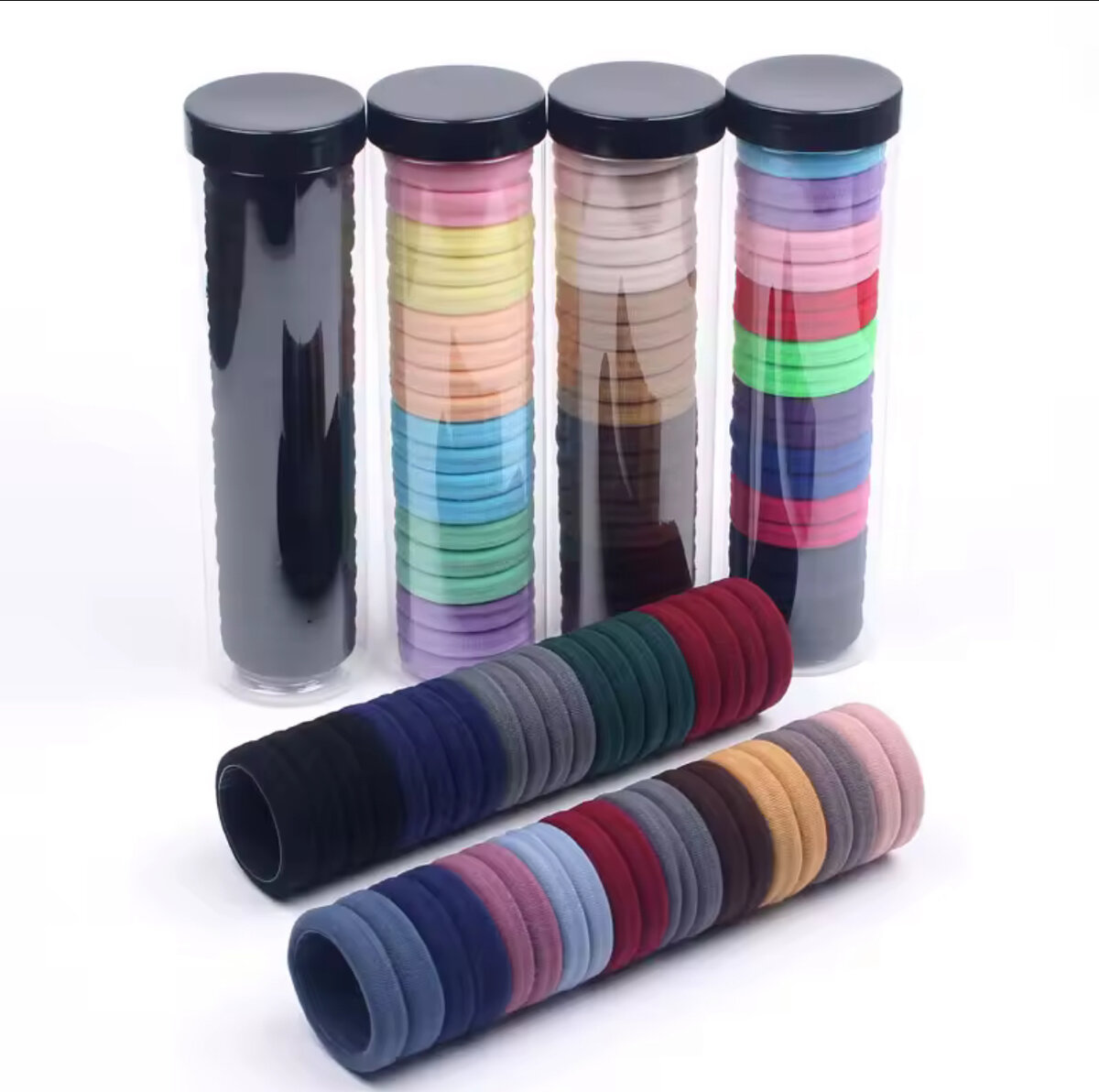 Élastiques colorés pour cheveux