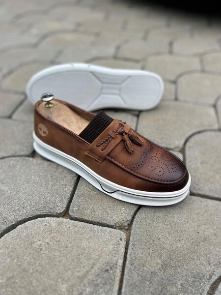 Mocassins en cuir élégants