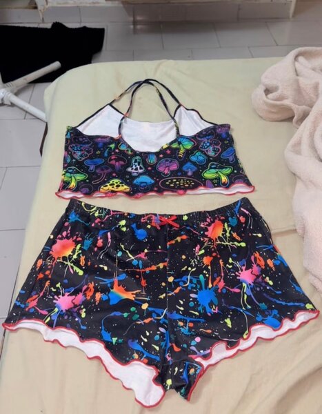 Ensemble Pyjama Femme Psychédélique