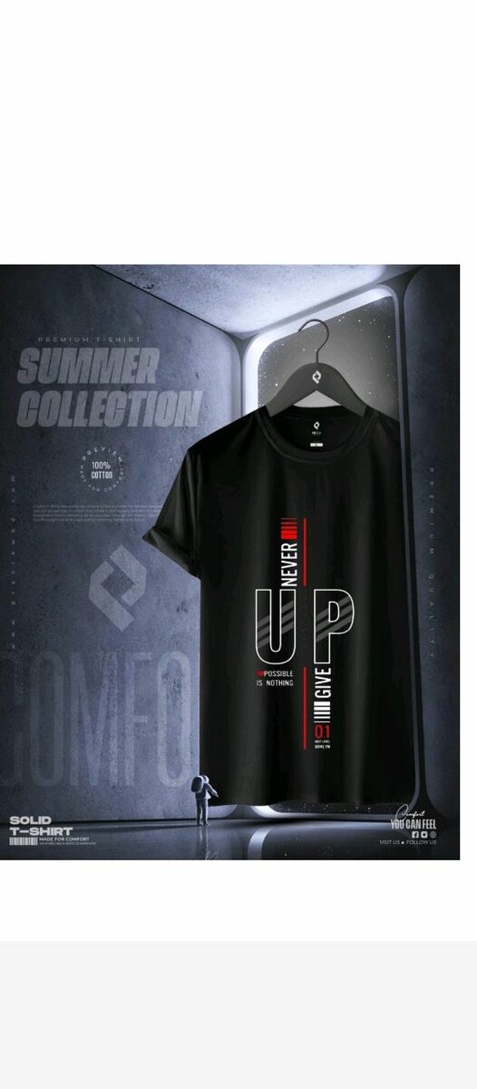 T-shirt graphique tendance