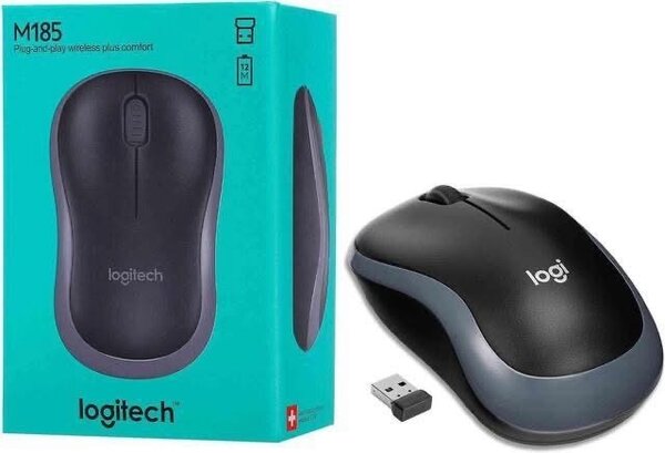 Souris usb logitech noire