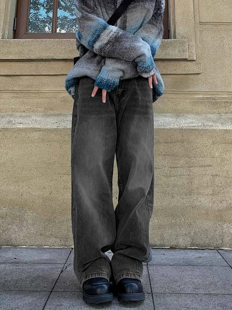 Jean ample décontracté