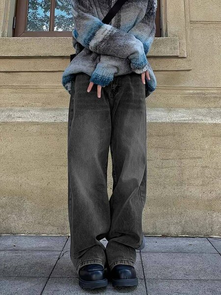 Jean ample décontracté