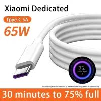 Original Xiaomi 33W USB Type C Turbo Charger Cable For Mi 6A Type-C Fast Charging Data Cable Fast charging, Fast transmission, Stronger compatibility Mi Turbo Charge Type C Cable