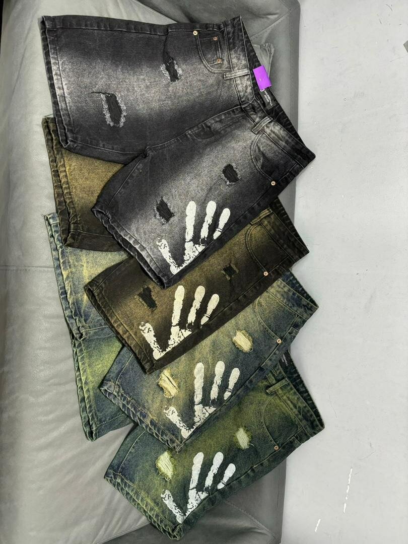 Shorts en jean décontractés