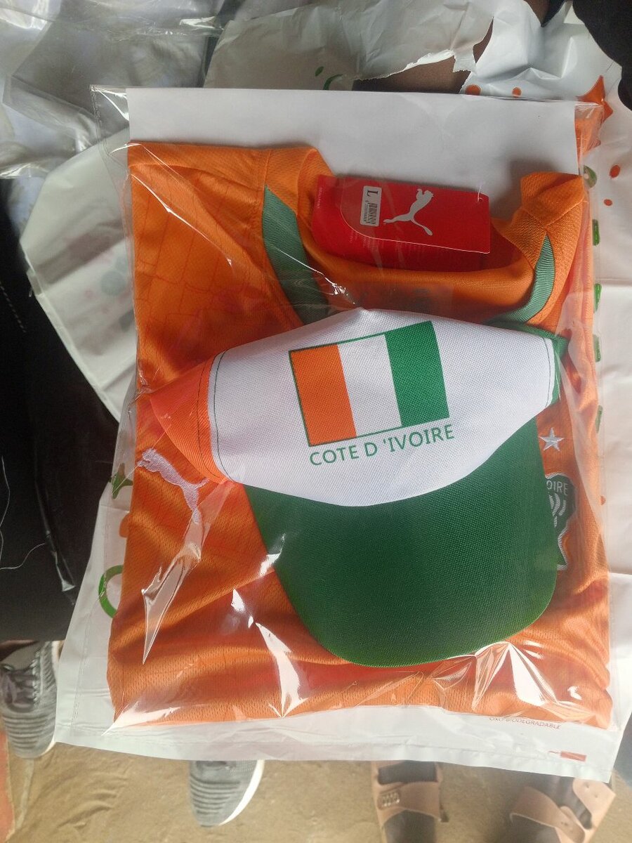 Maillot Côte d'Ivoire + Casquette