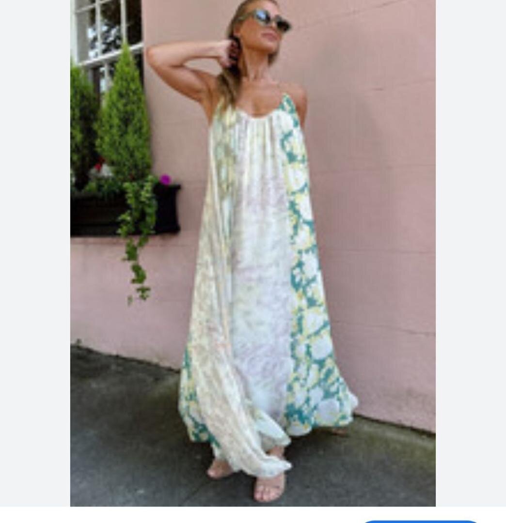 Robe longue d'été fluide