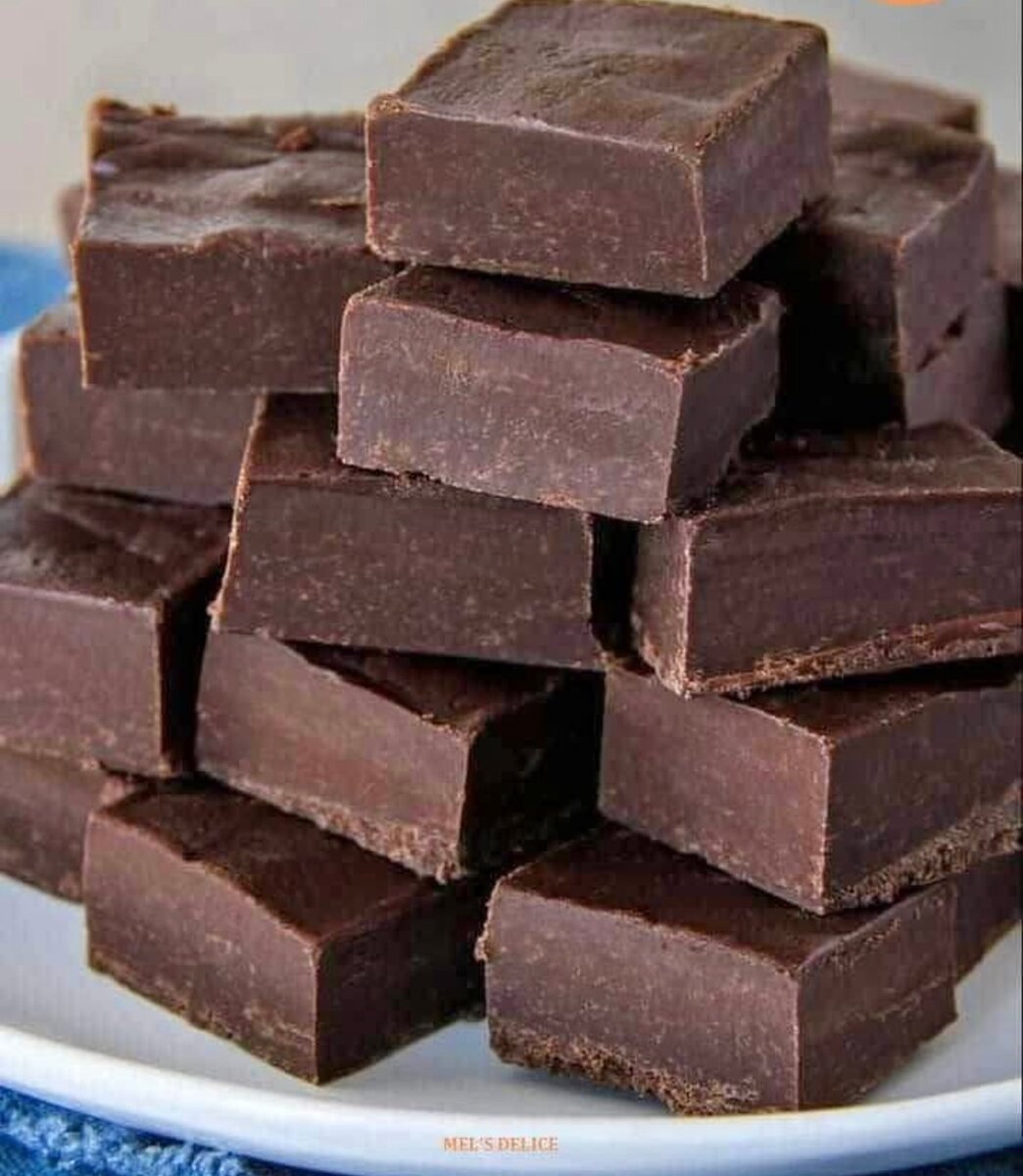 Délicieux Fudge au Chocolat