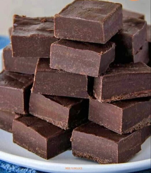 Délicieux Fudge au Chocolat