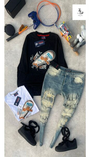 Ensemble pantalon jean