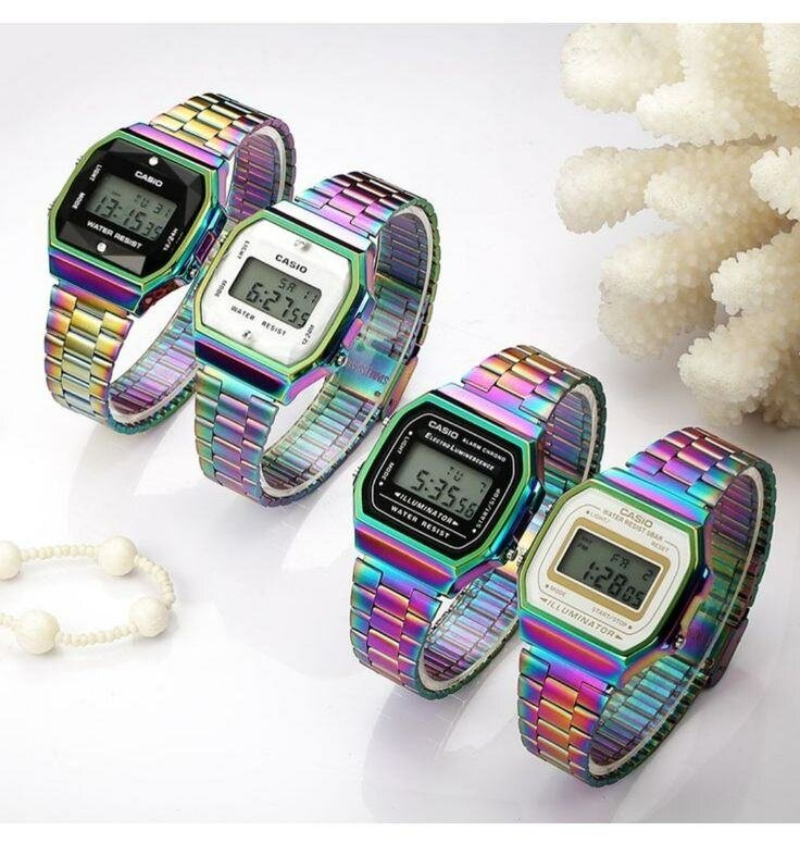 Montre Casio Arc-en-Ciel
