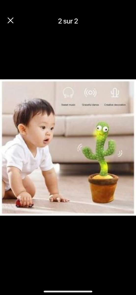 Cactus Dansant Interactif