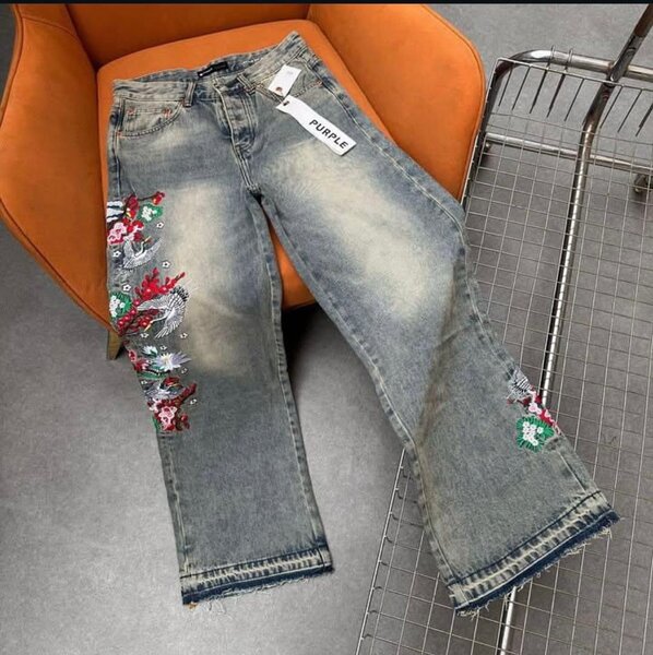 Jean tendance délavé