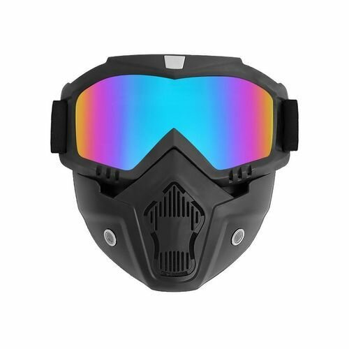 Masque De Casque De Moto Squelette