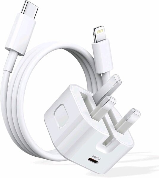 iPhone fast charger Type C White