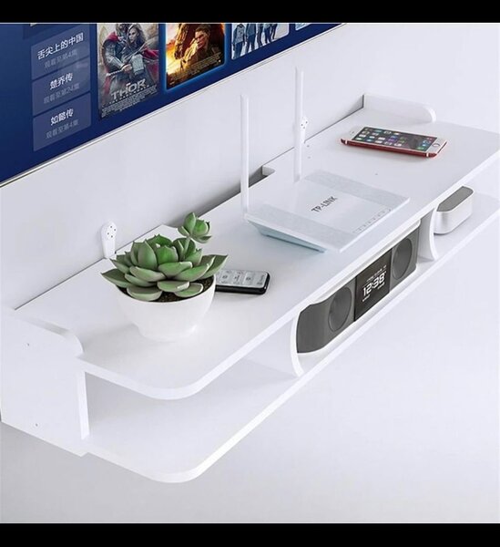 Étagère Blanc Salon TV