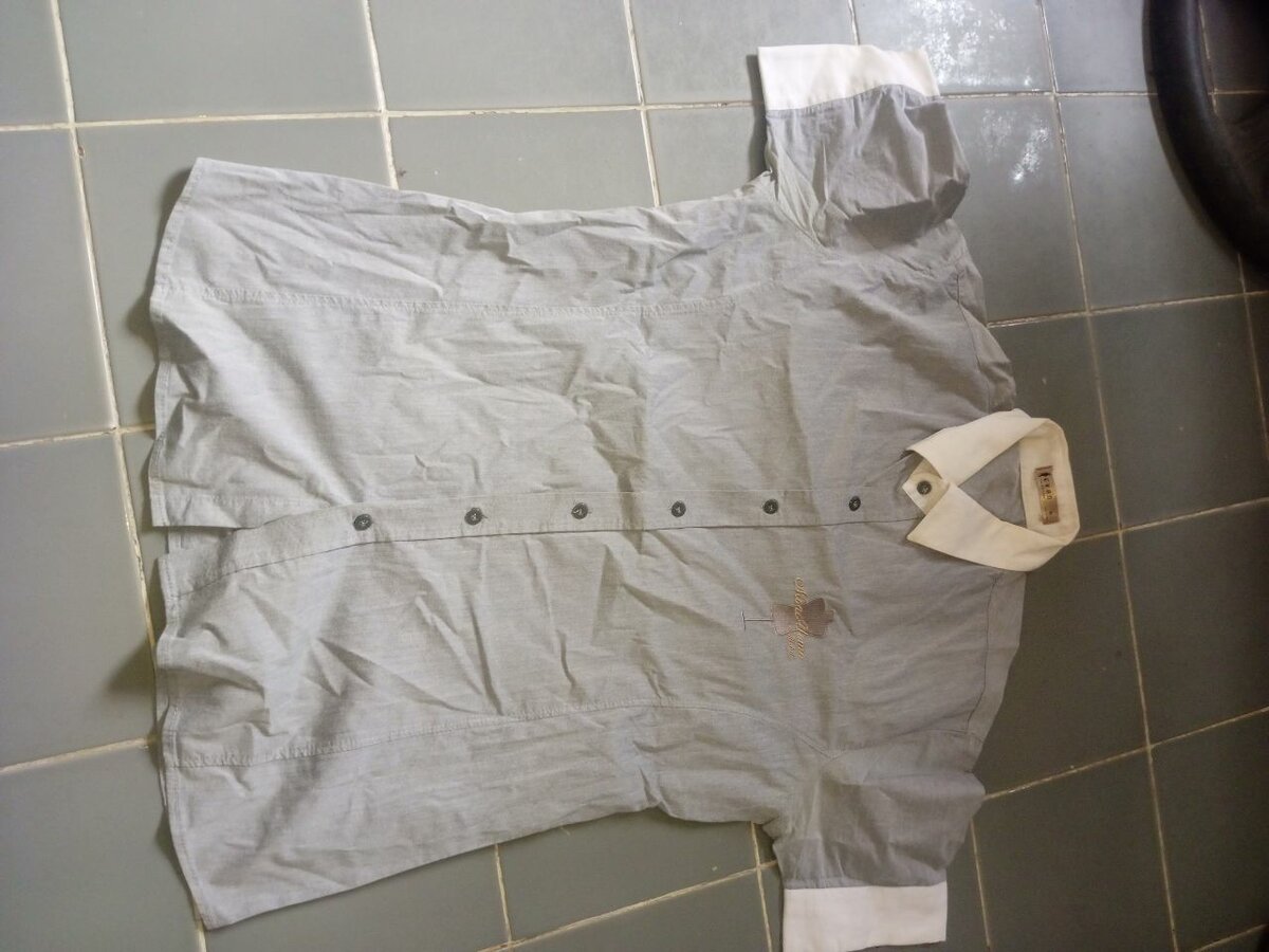 Chemise grise classique