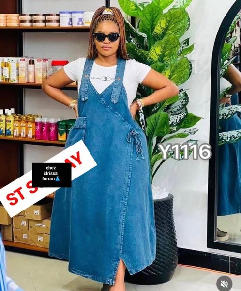 Robe en jean élégante