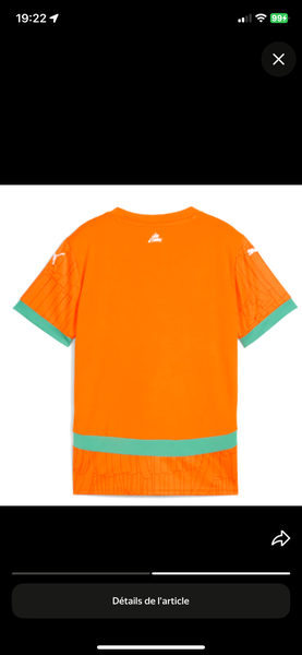 Maillot Équipe de Football