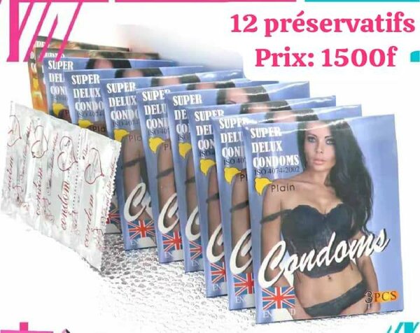 Lot de 12 préservatifs
