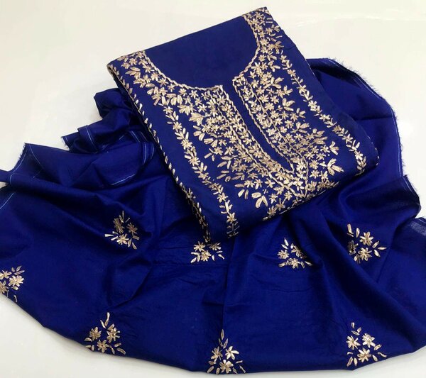 2PCs  suit with goti work