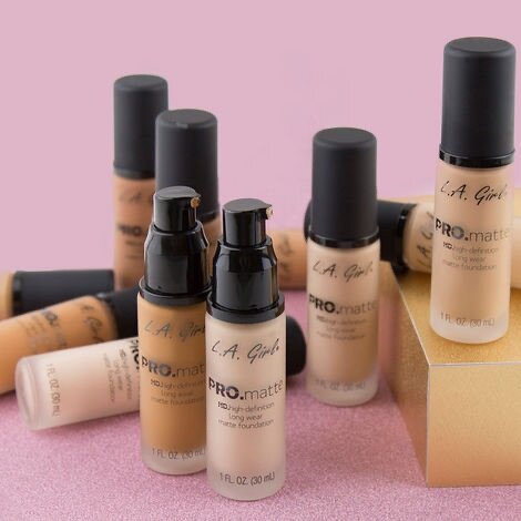 La girl pro matte foundation