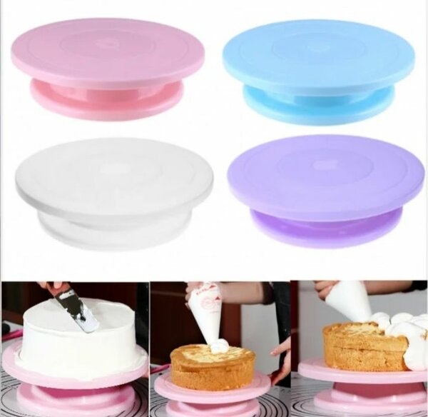 Plateau tournant à gâteau