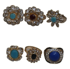 Pack Of 10 ---Ladies Ring