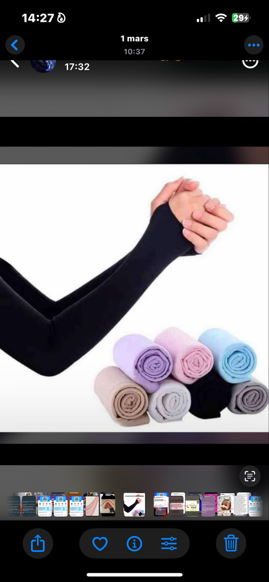 Gants de protection UV