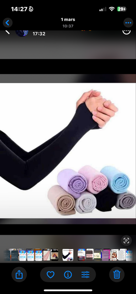Gants de protection UV