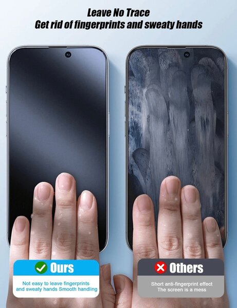 Lot de 4 antichoc matte iPhone/samsung