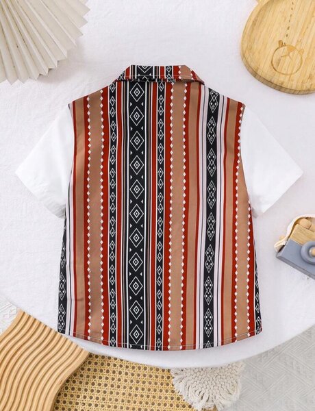 African Print Shirt. 6years