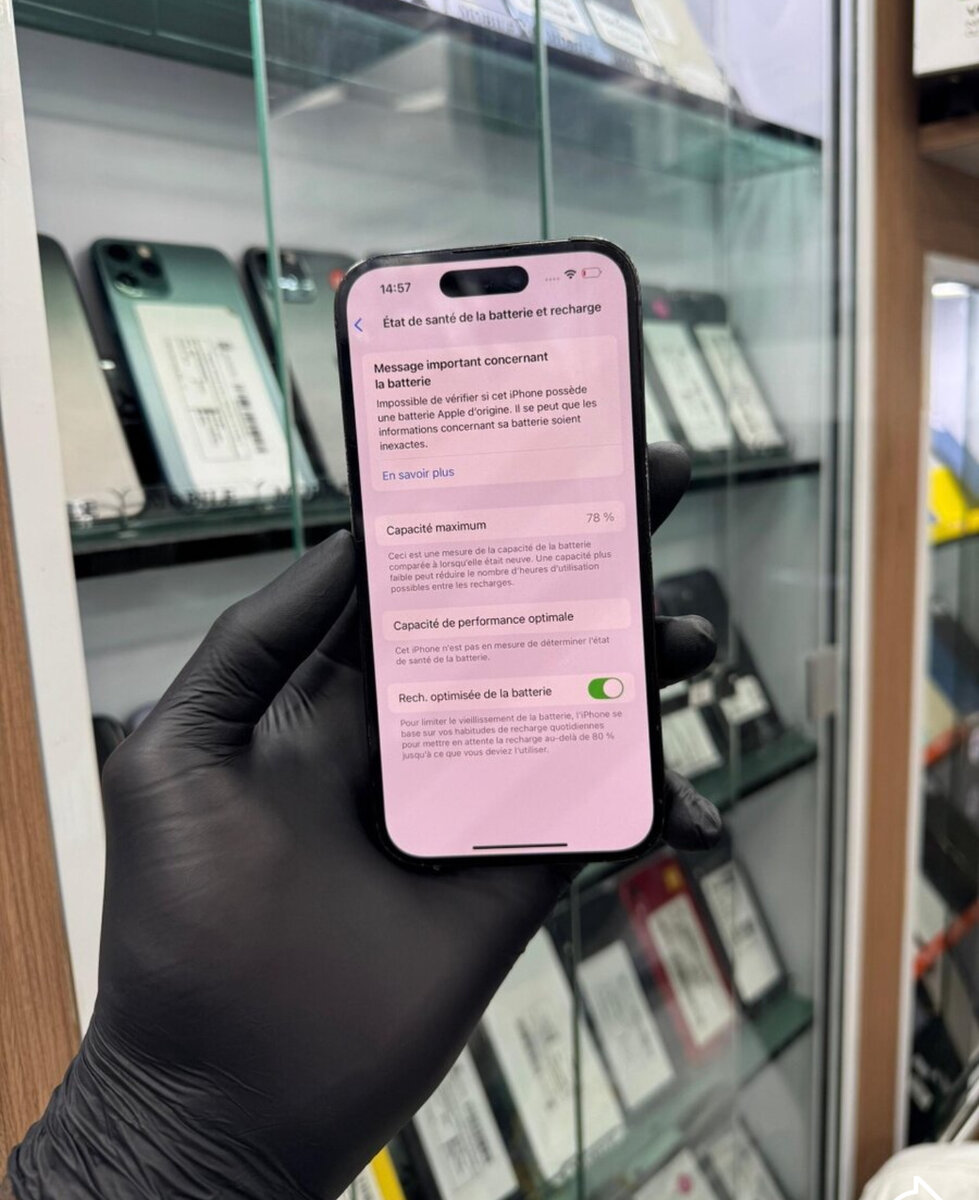 iPhone 14 pro 256 Go Gris