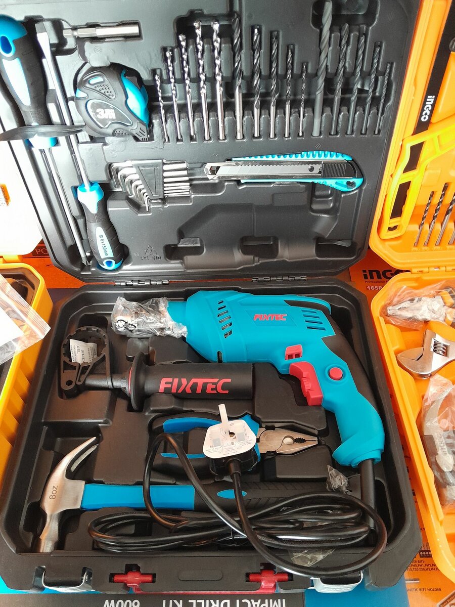 Fixtex tools set drilling machine
