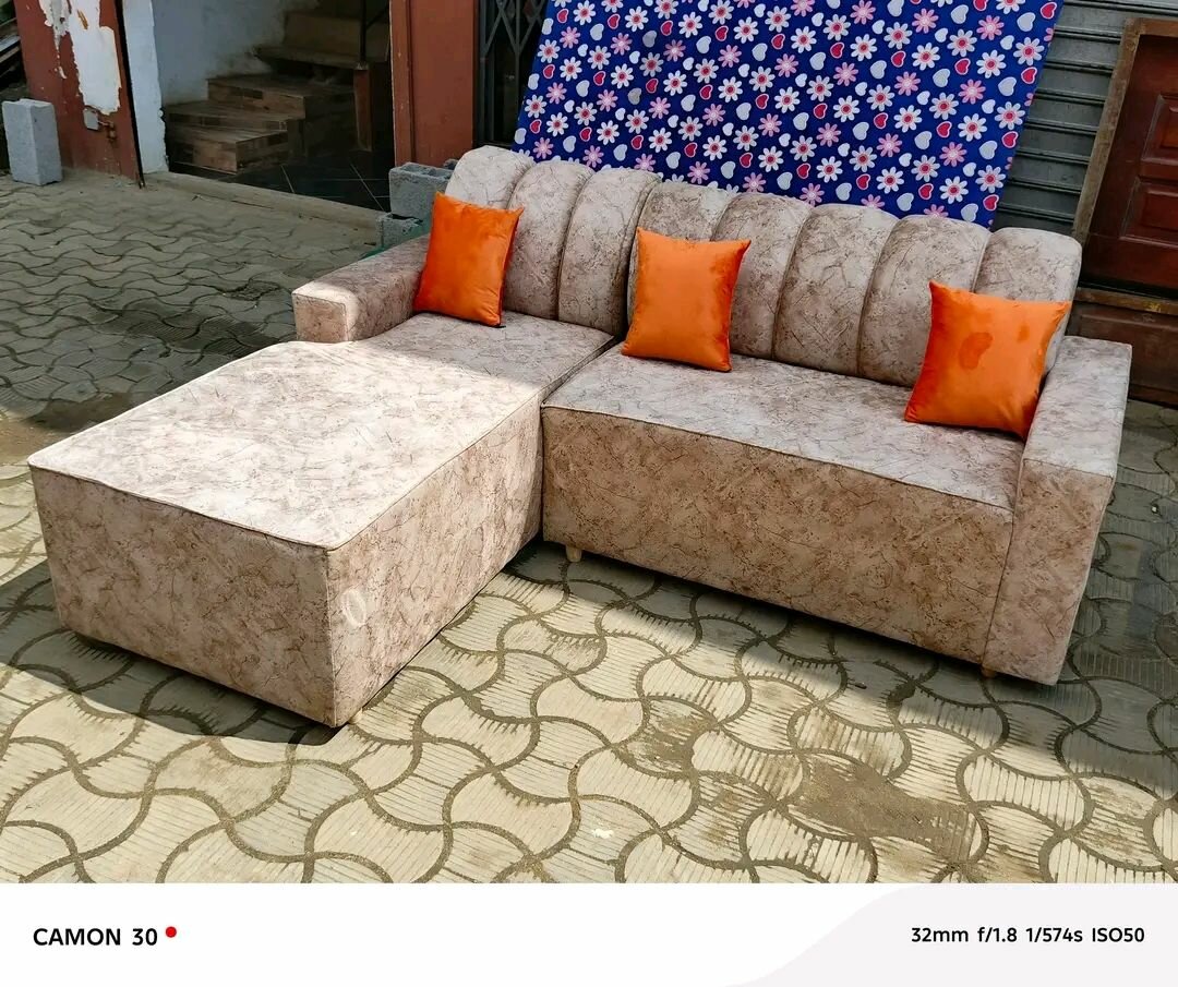 Canapé d'angle modulable moderne