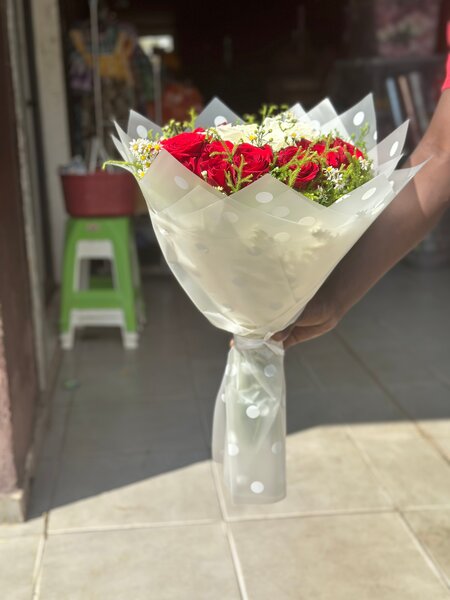 Bouquet de roses élégantes