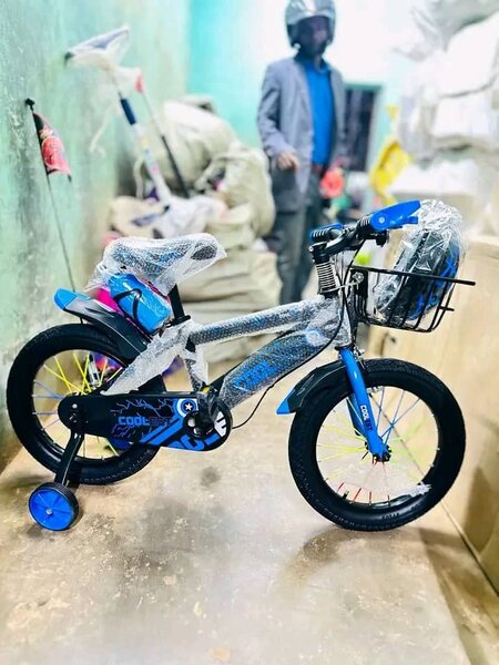 Vélo enfant bleu 16 pouces