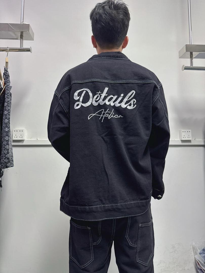 Ensemble veste et jean homme