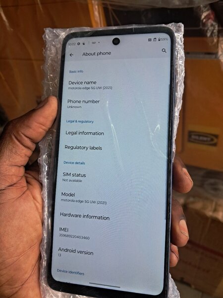 Motorola Edge 5G UW [2021] 256GB