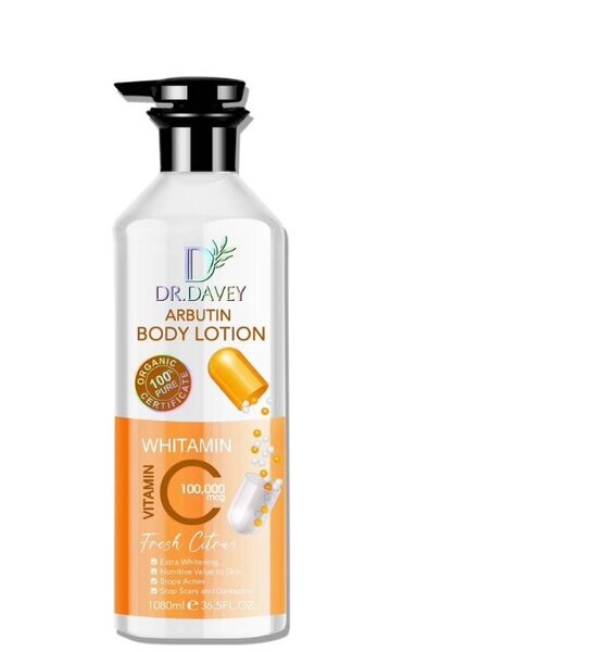 Arbutin body lotion for skin brightening not whitening