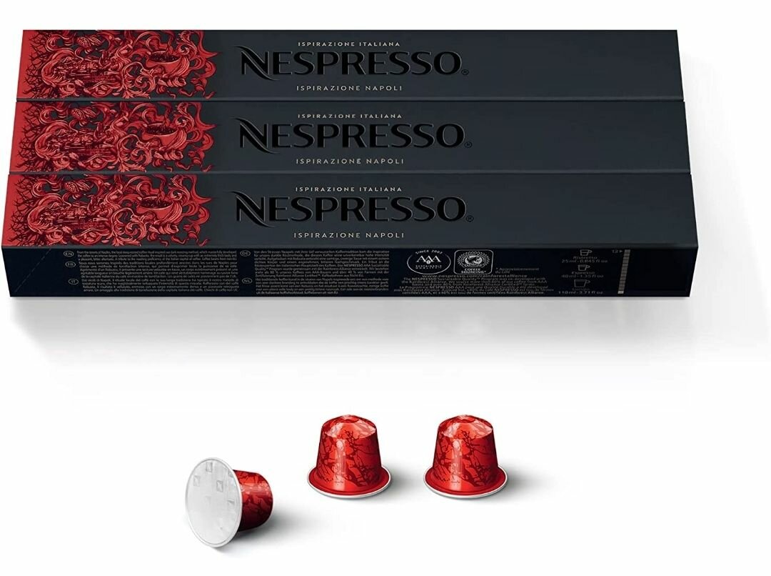 Café capsules Nespresso Napoli