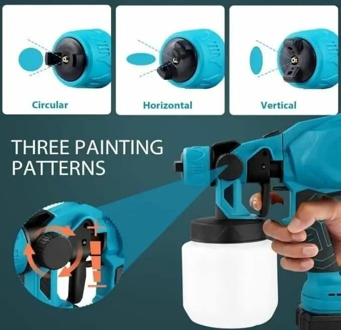 Pistolet à peinture électrique