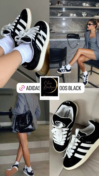 Baskets Adidas Classiques Noires