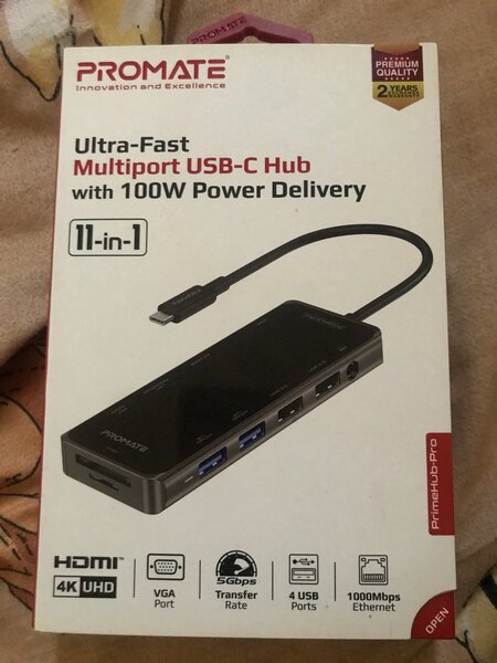 Promate 11-in-1 USB-C Hub